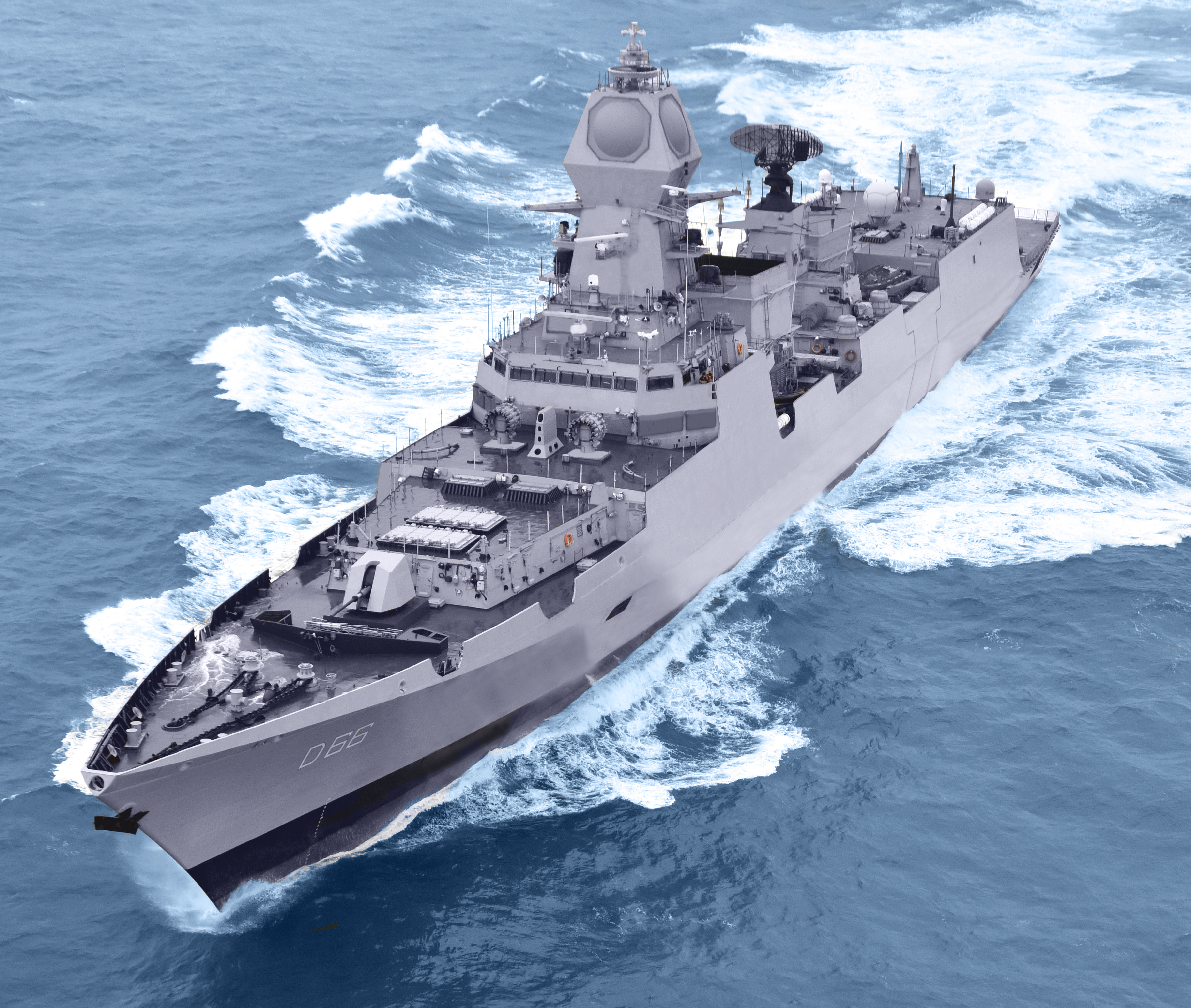 Indian Navy receives first of P15B Stealth Destroyers